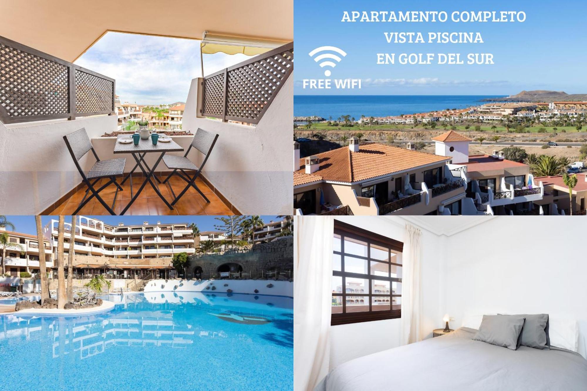 Apartamento Con Piscina Golf Del Sur San Miguel de Abona Exterior foto